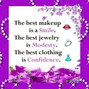 💜SMILE, MODESTY, CONFIDENCE💜